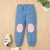 Load image into Gallery viewer, 2 Pieces Set Baby Kid Girls Color-blocking Hoodies Sweatshirts And Pants Wholesale 230308637
