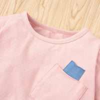 Load image into Gallery viewer, 2 Pieces Set Baby Kid Girls Color-blocking Hoodies Sweatshirts And Pants Wholesale 230308637
