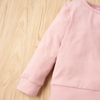 Load image into Gallery viewer, 2 Pieces Set Baby Kid Girls Color-blocking Hoodies Sweatshirts And Pants Wholesale 230308637
