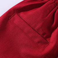 Load image into Gallery viewer, 2 Pieces Set Baby Kid Boys Birthday Party Flower Bow Print Shirts And Solid Color Shorts Wholesale 23030870
