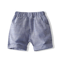 Load image into Gallery viewer, 2 Pieces Set Baby Kid Boys Striped Bow Tops And Shorts Wholesale 23030875

