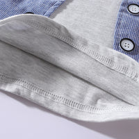 Load image into Gallery viewer, 2 Pieces Set Baby Kid Boys Striped Bow Tops And Shorts Wholesale 23030875
