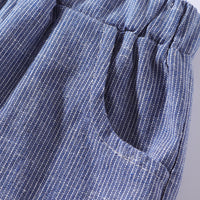 Load image into Gallery viewer, 2 Pieces Set Baby Kid Boys Striped Bow Tops And Shorts Wholesale 23030875
