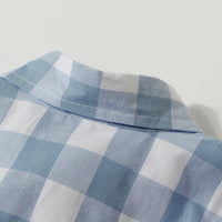 Load image into Gallery viewer, 2 Pieces Set Baby Boys Birthday Party Checked Bow Shirts And Solid Color Rompers Wholesale 23030877
