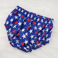 Load image into Gallery viewer, 2 Pieces Set Baby Girls Independence Day Star Print Tops And Shorts Wholesale 23030882
