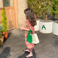 Load image into Gallery viewer, Baby Kid Girls Flower Print Jumpsuits Wholesale 230315132
