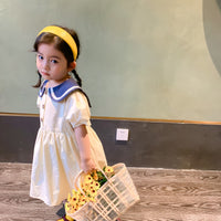 Load image into Gallery viewer, 2 Pieces Set Baby Kid Unisex Solid Color Tops And Color-blocking Shorts Wholesale 23031516
