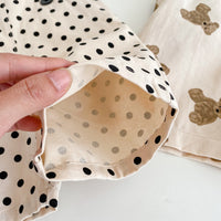Load image into Gallery viewer, Baby Unisex Polka dots Cartoon Print Rompers Wholesale 230315170
