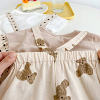 Load image into Gallery viewer, Baby Unisex Polka dots Cartoon Print Rompers Wholesale 230315170
