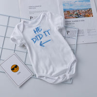 Load image into Gallery viewer, Baby Unisex Letters Embroidered Rompers Wholesale 23031522
