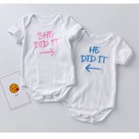 Load image into Gallery viewer, Baby Unisex Letters Embroidered Rompers Wholesale 23031522
