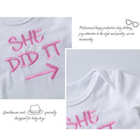 Load image into Gallery viewer, Baby Unisex Letters Embroidered Rompers Wholesale 23031522
