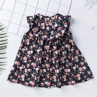 Load image into Gallery viewer, Baby Kid Girls Flower Print Dresses Wholesale 230315224
