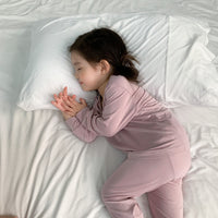 Load image into Gallery viewer, 2 Pieces Set Baby Kid Unisex Solid Color Tops And Pants Sleepwears Wholesale 230315226
