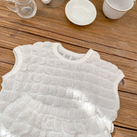 Load image into Gallery viewer, 2 Pieces Set Baby Girls Solid Color Tops And Shorts Wholesale 230315231
