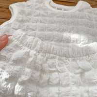 Load image into Gallery viewer, 2 Pieces Set Baby Girls Solid Color Tops And Shorts Wholesale 230315231
