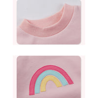 Load image into Gallery viewer, Baby Kid Unisex Color-blocking Rainbow Hoodies Sweatshirts Wholesale 230315235
