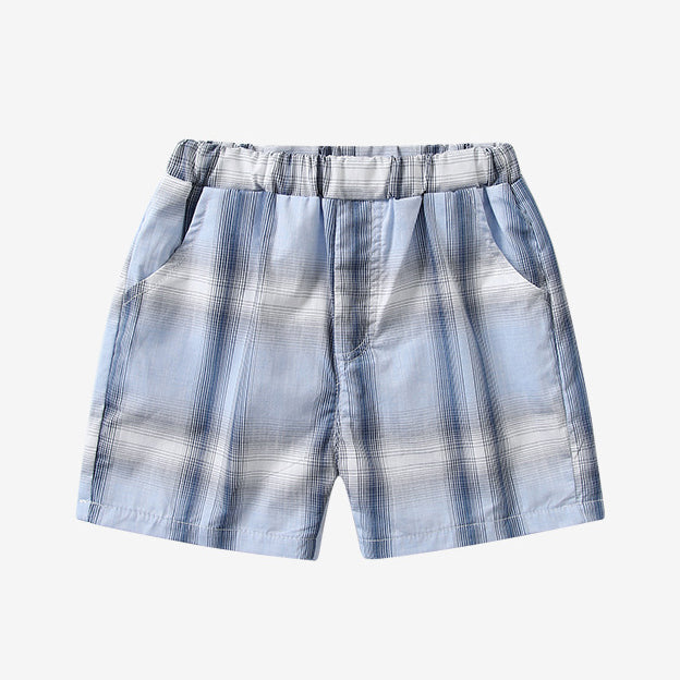 Baby Kid Boys Checked Shorts Wholesale 230315345
