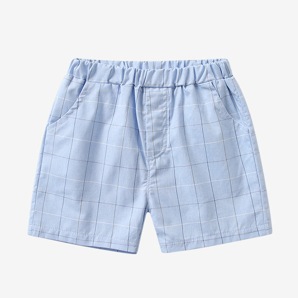 Baby Kid Boys Checked Shorts Wholesale 230315347