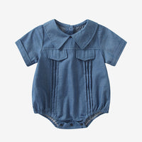Load image into Gallery viewer, Baby Unisex Solid Color Rompers Wholesale 230315370
