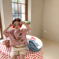 Load image into Gallery viewer, Baby Kid Unisex Letters Cartoon Star Print T-Shirts Wholesale 23031539
