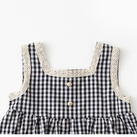 Load image into Gallery viewer, Baby Kid Girls Checked Dresses Wholesale 230315400
