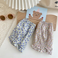 Load image into Gallery viewer, Baby Kid Girls Flower Print Shorts Wholesale 230315405
