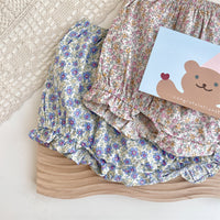 Load image into Gallery viewer, Baby Kid Girls Flower Print Shorts Wholesale 230315405
