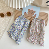Load image into Gallery viewer, Baby Kid Girls Flower Print Shorts Wholesale 230315405
