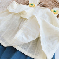 Load image into Gallery viewer, 2 Pieces Set Baby Kid Girls Solid Color Tank Tops And Shorts Wholesale 230315410
