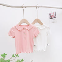 Load image into Gallery viewer, Baby Kid Girls Solid Color Tops Wholesale 230315502
