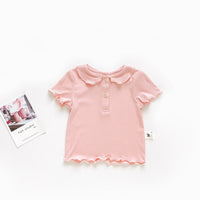 Load image into Gallery viewer, Baby Kid Girls Solid Color Tops Wholesale 230315502
