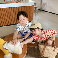 Load image into Gallery viewer, Baby Kid Unisex Letters Cartoon Print Shirts Wholesale 23031554
