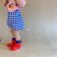Load image into Gallery viewer, Baby Kid Unisex Checked Shorts Wholesale 23031557

