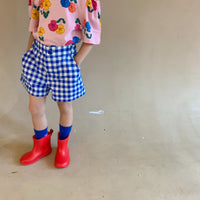 Load image into Gallery viewer, Baby Kid Unisex Checked Shorts Wholesale 23031557
