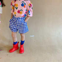 Load image into Gallery viewer, Baby Kid Unisex Checked Shorts Wholesale 23031557
