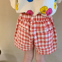 Load image into Gallery viewer, Baby Kid Unisex Checked Shorts Wholesale 23031557
