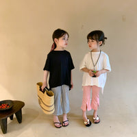 Load image into Gallery viewer, Baby Kid Girls Solid Color T-Shirts Wholesale 23031558
