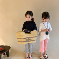 Load image into Gallery viewer, Baby Kid Girls Solid Color T-Shirts Wholesale 23031558
