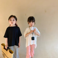 Load image into Gallery viewer, Baby Kid Girls Solid Color T-Shirts Wholesale 23031558
