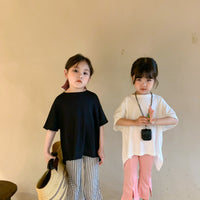 Load image into Gallery viewer, Baby Kid Girls Solid Color T-Shirts Wholesale 23031558
