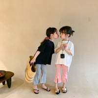 Load image into Gallery viewer, Baby Kid Girls Solid Color T-Shirts Wholesale 23031558
