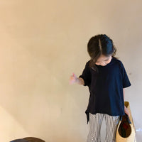 Load image into Gallery viewer, Baby Kid Girls Solid Color T-Shirts Wholesale 23031558
