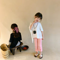 Load image into Gallery viewer, Baby Kid Girls Solid Color T-Shirts Wholesale 23031558
