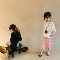 Load image into Gallery viewer, Baby Kid Girls Solid Color T-Shirts Wholesale 23031558
