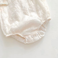 Load image into Gallery viewer, Baby Girls Solid Color Flower Rompers Wholesale 230315633
