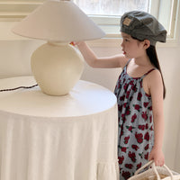 Load image into Gallery viewer, Baby Kid Girls Flower Print Dresses Wholesale 230315649
