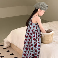 Load image into Gallery viewer, Baby Kid Girls Flower Print Dresses Wholesale 230315649
