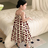 Load image into Gallery viewer, Baby Kid Girls Flower Print Dresses Wholesale 230315649
