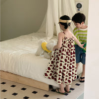 Load image into Gallery viewer, Baby Kid Girls Flower Print Dresses Wholesale 230315649
